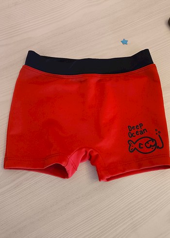 LCW 12-18 ay Kırmızı Baskılı Erkek Çocuk Mayo Şortu - Görsel 2