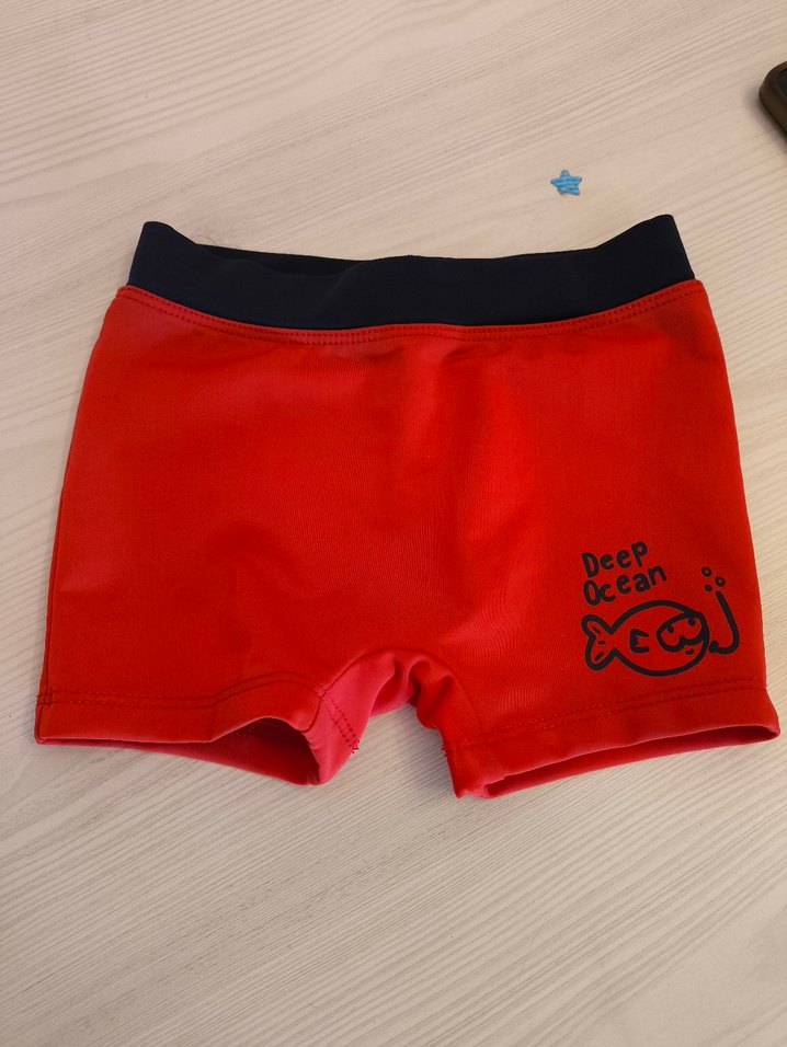 LCW 12-18 ay Kırmızı Baskılı Erkek Çocuk Mayo Şortu - Görsel 2