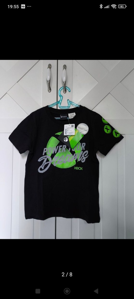 DeFacto Xbox Baskılı Yeşil Erkek Tişört - Görsel 3