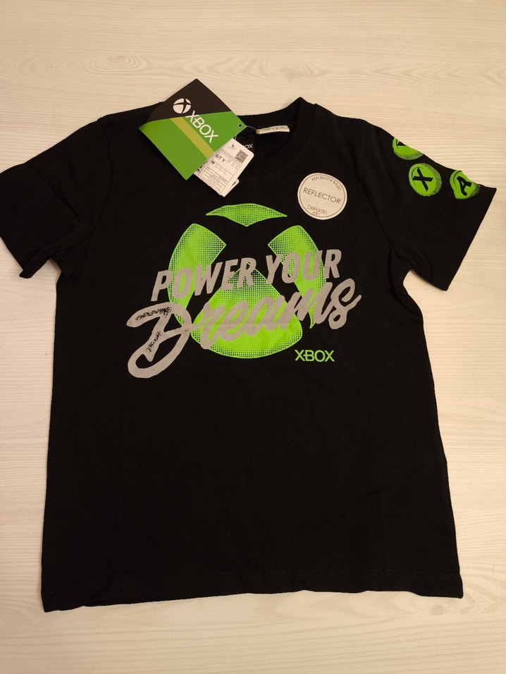 DeFacto Xbox Baskılı Yeşil Erkek Tişört - Görsel 5