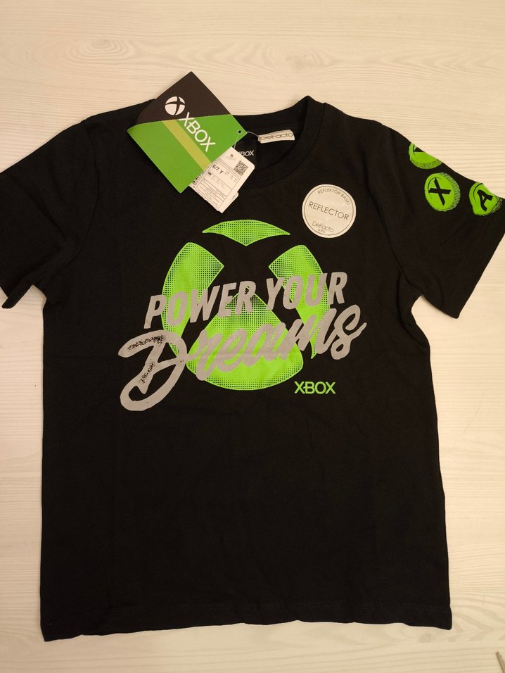 DeFacto Xbox Baskılı Yeşil Erkek Tişört - Görsel 4