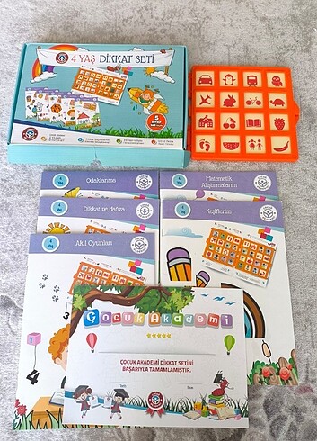 4 yaş dikkat seti - Görsel 3