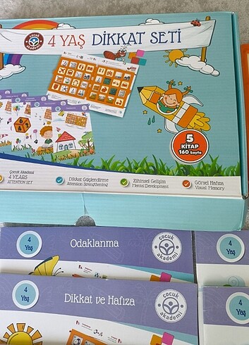 4 yaş dikkat seti - Görsel 4