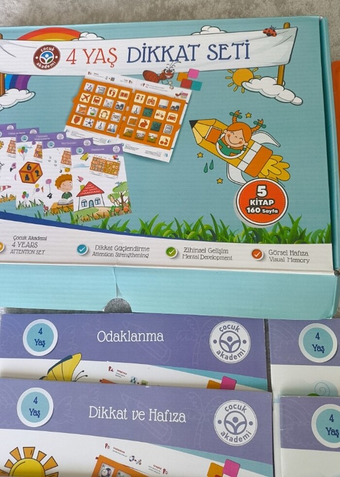 4 yaş dikkat seti - Görsel 4