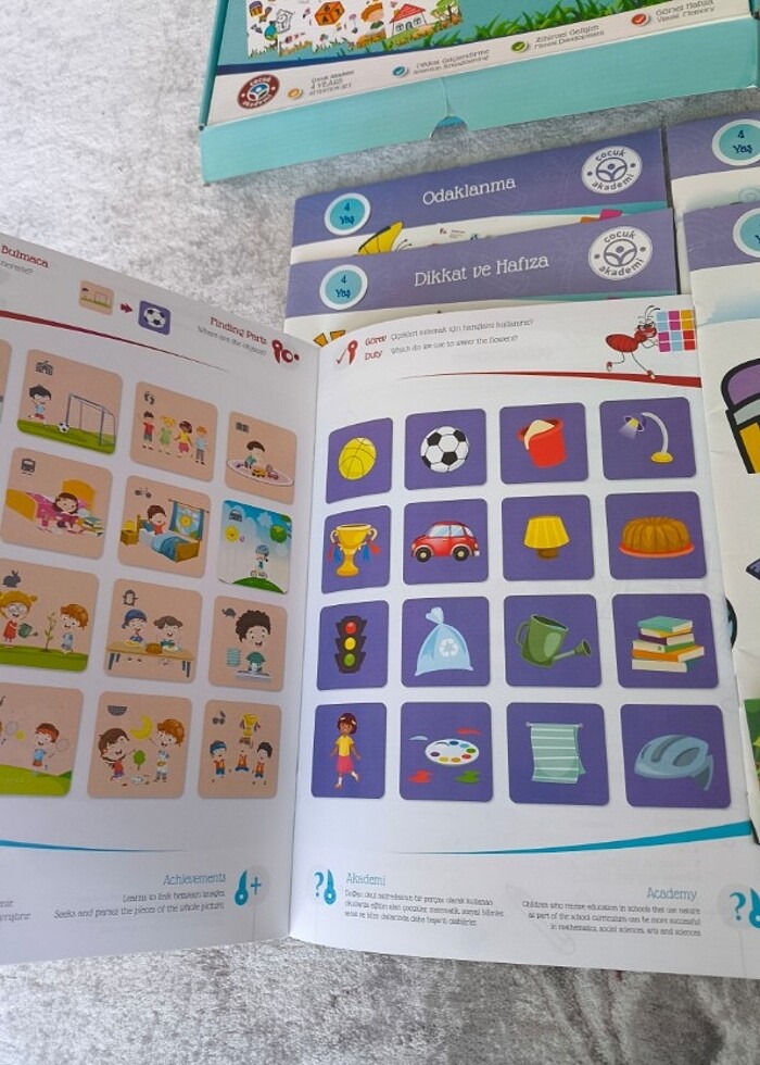 4 yaş dikkat seti - Görsel 5