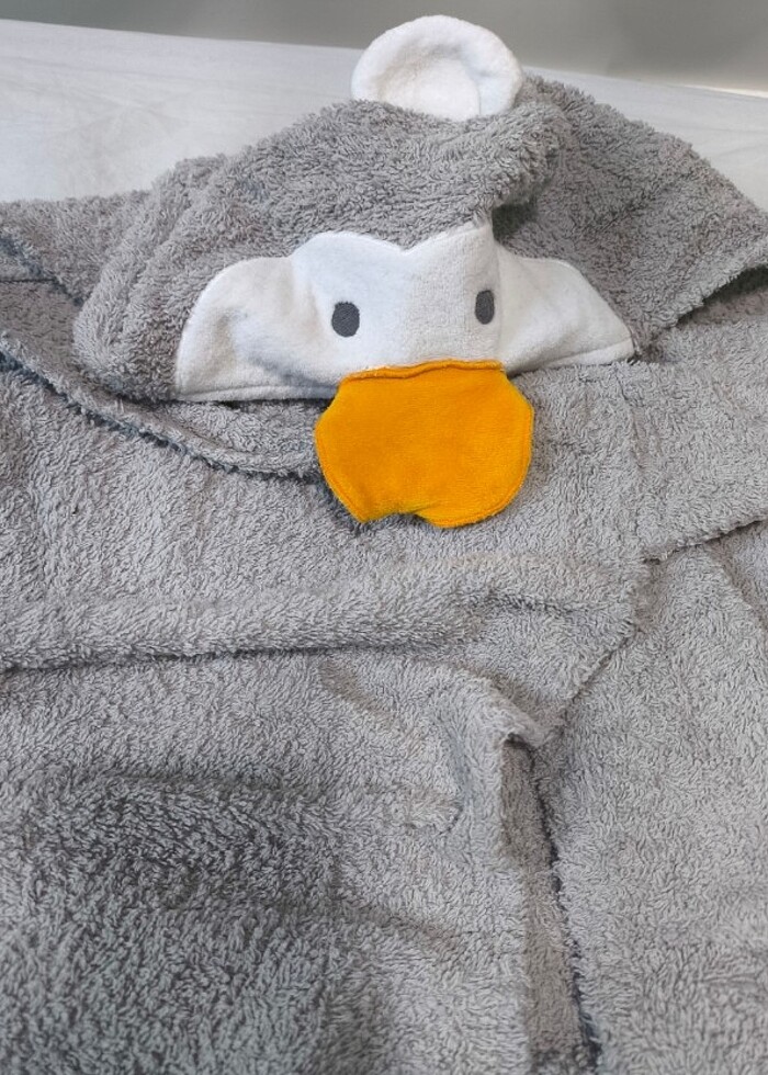 Ördek Şapkalı bebek havlu-english home - Görsel 2