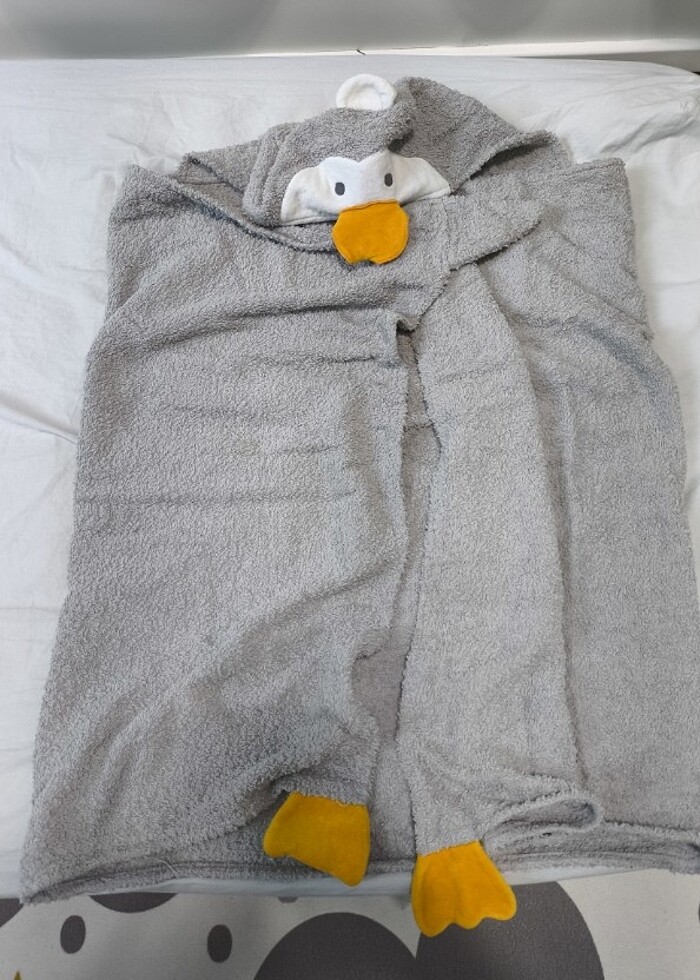 Ördek Şapkalı bebek havlu-english home - Görsel 3