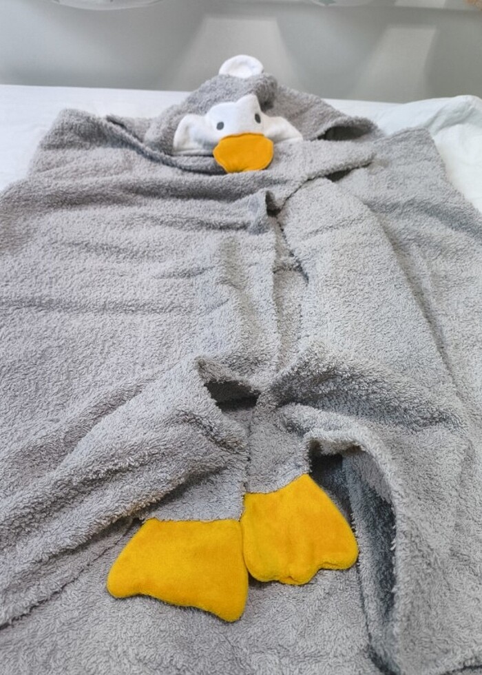 Ördek Şapkalı bebek havlu-english home - Görsel 4