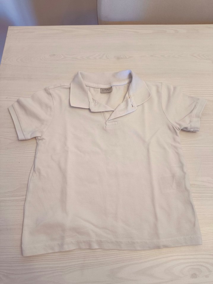 Lcw 4-5 yaş Erkek çocuk Beyaz Kısa Kollu Polo Tişört - Görsel 2