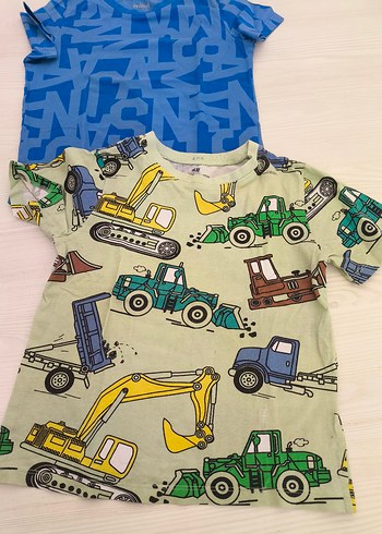 H&M MAVI Erkek Çocuk Kısa Kollu Tişörtler - Görsel 4