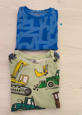 H&M MAVI Erkek Çocuk Kısa Kollu Tişörtler - Görsel 2