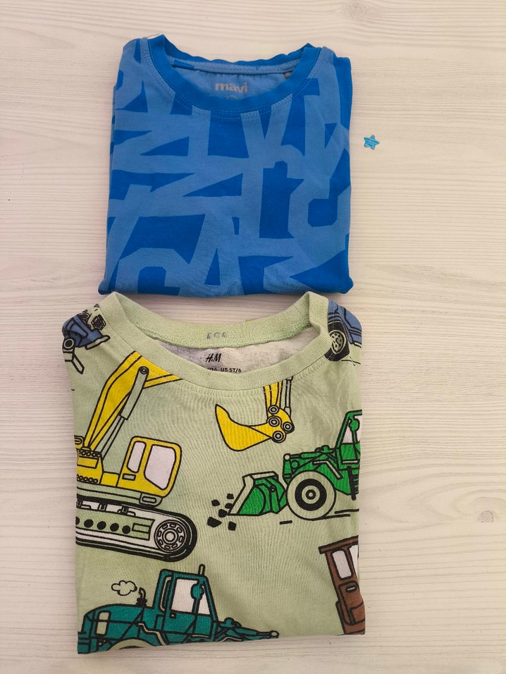 H&M MAVI Erkek Çocuk Kısa Kollu Tişörtler - Görsel 2