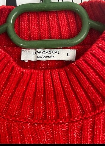 Lc Waikiki Kırmızı Balıkçı Yaka Kazak - Görsel 2