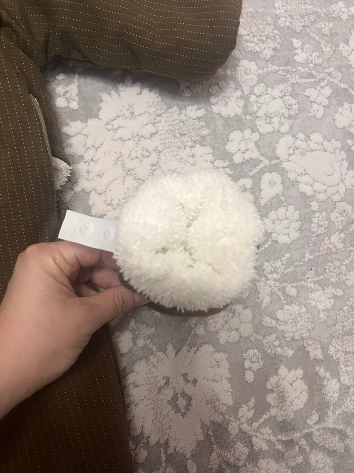 Zara Kahverengi Kürklü Bebek Erkek Tulumu astronot mont - Görsel 3