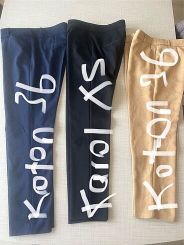 36 Beden Zara kalem pantolon