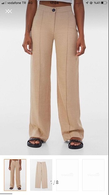 Bershka Wilde Leg Pantolon