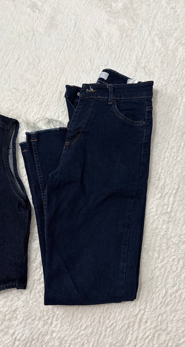 Lacivert denim takım - Görsel 3