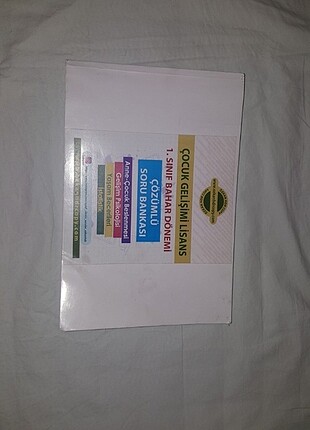 Auzef çocuk gelişimi test kitabi