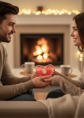 Jel Kalp Şeklinde El Isıtıcı - Görsel 2