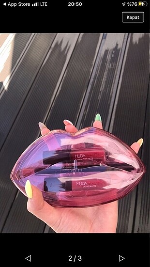 Huda Beauty Huda vişne kokulu set??