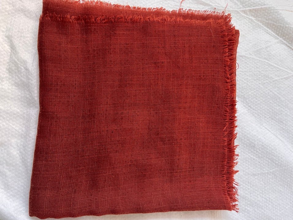 Gri Kadın Keten Pilili Pareo - Görsel 4