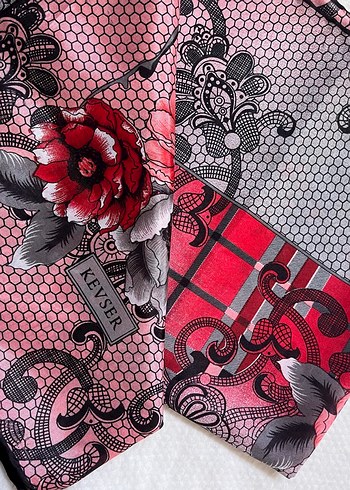 Bohem Tarz Kahverengi Desenli eşarp - Görsel 20