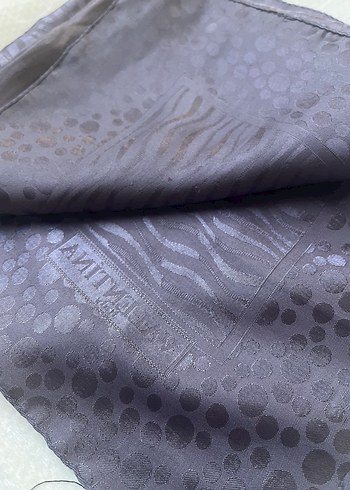 Bohem Tarz Kahverengi Desenli eşarp - Görsel 6