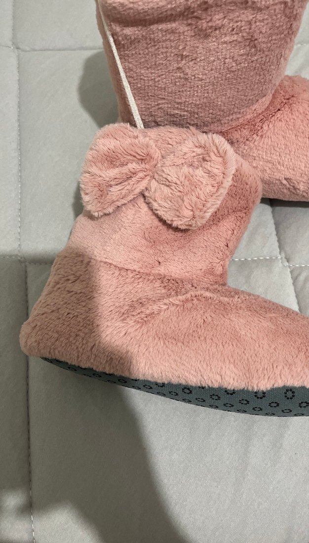 Kızlar için Pembe Peluş Ev Botu - Görsel 2