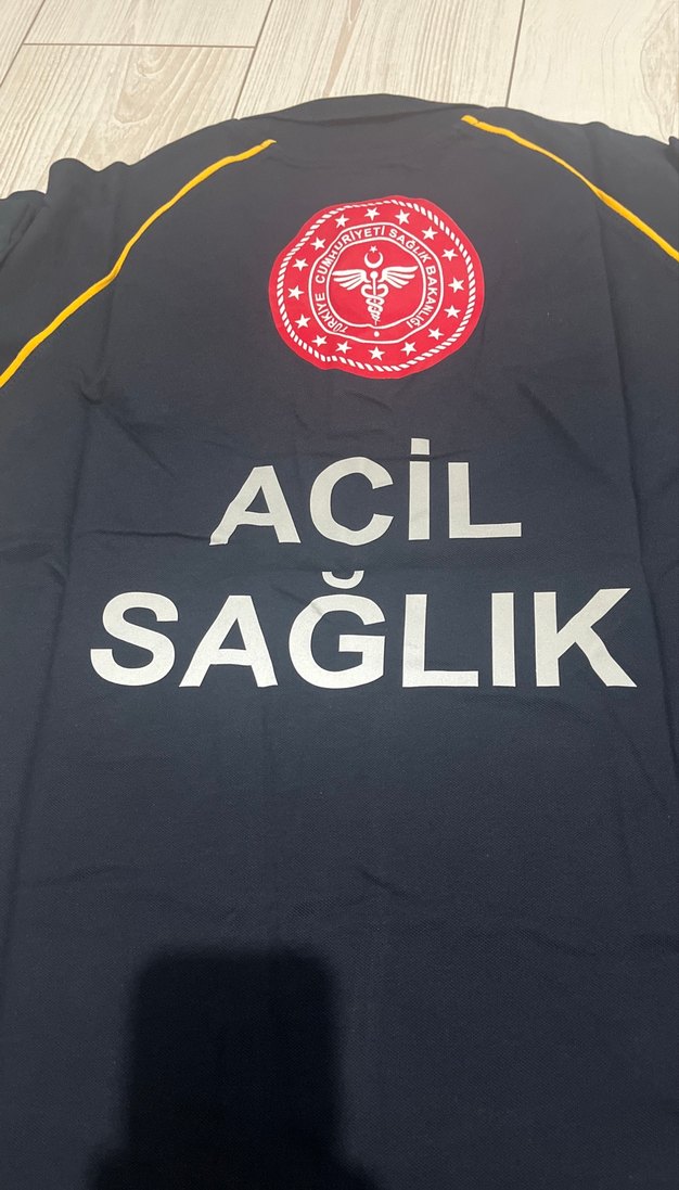 112 Acil Erkek Polo Tişört - Görsel 3