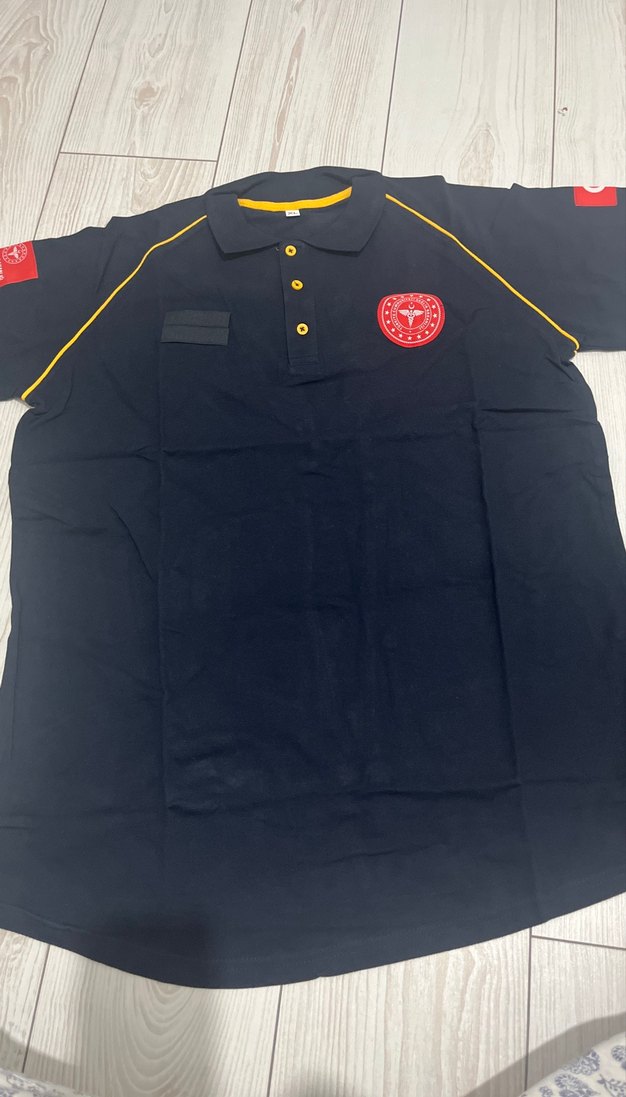 112 Acil Erkek Polo Tişört - Görsel 2