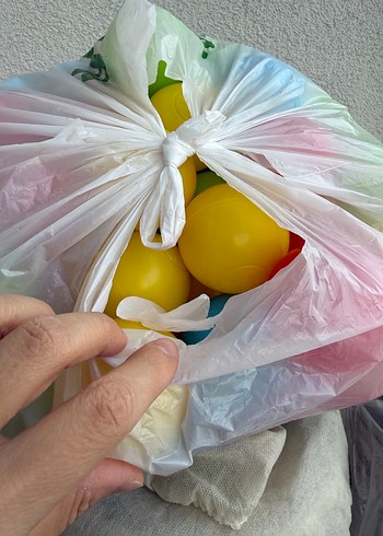 Renkli Plastik Oyun Topları - Görsel 3