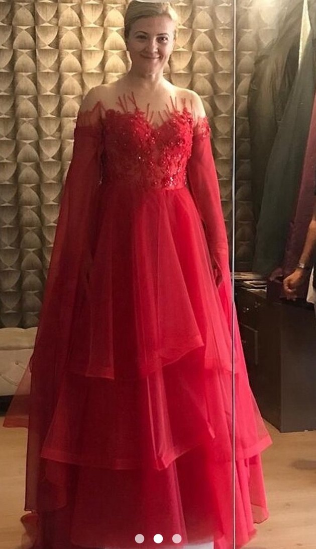 3 saat giydiğim abiye kına elbisem - Görsel 3