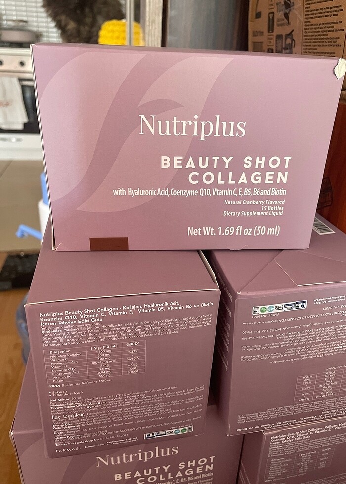 Farmasi colegen shot 15 adet 2024 son kullanma tarihli sıfır - Görsel 2