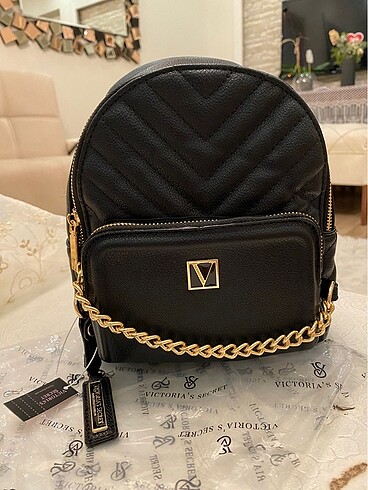 Victorias Secret siyah sırt çantası