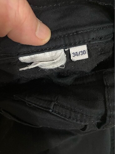 s Beden İnce siyah jean