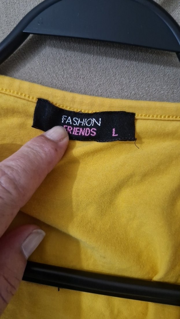 Kız Çocuk Sarı penye Bolero - Görsel 3