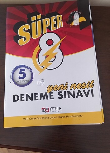 Nitelik yayınları 5 li deneme sınavı LGS