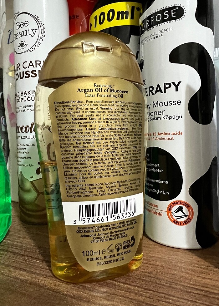 Saç bakım yağı - Görsel 3