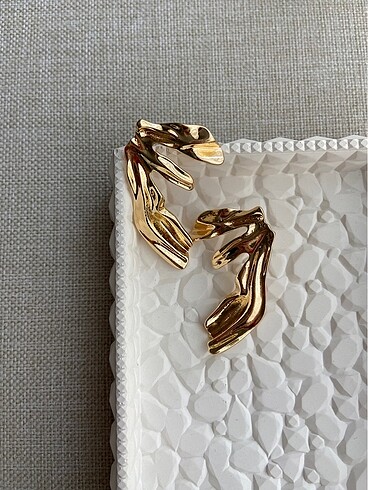 Marka Model Gold Küpe - Görsel 2