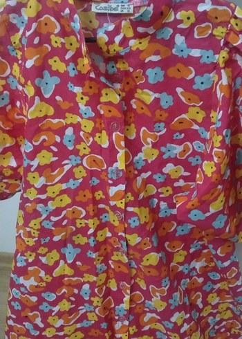 Renkli Bohem Uzun Kadın Elbise - Görsel 2