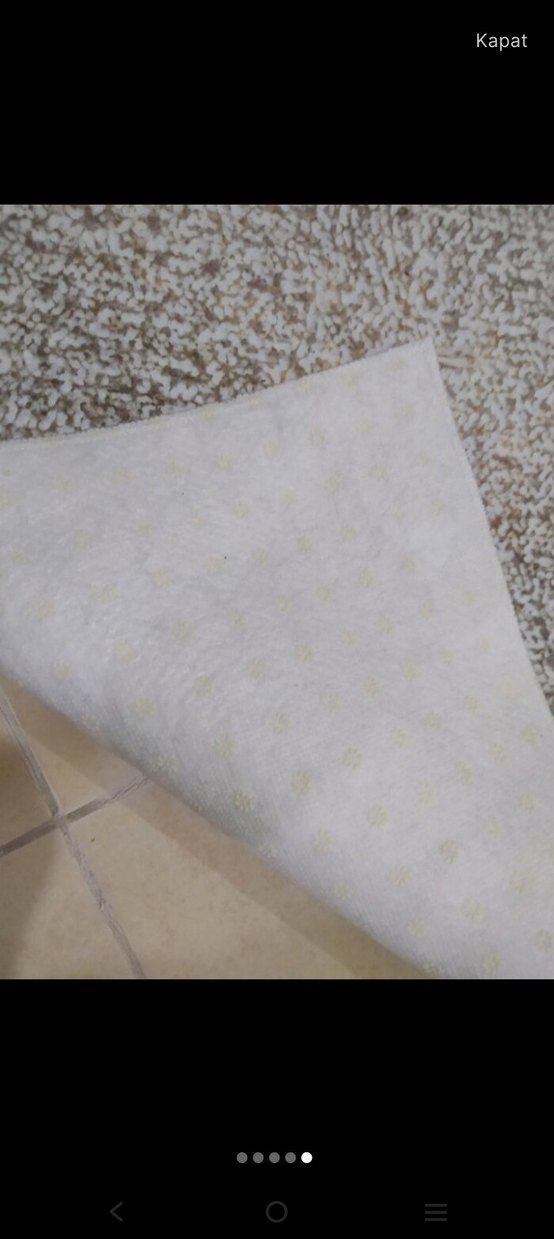 Gri-Beyaz Baskılı Geleneksel Halı - Görsel 2