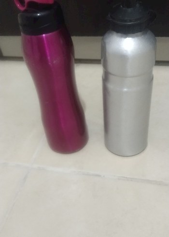 Renkli Pembe Çocuk Termos Şişesi - Görsel 2