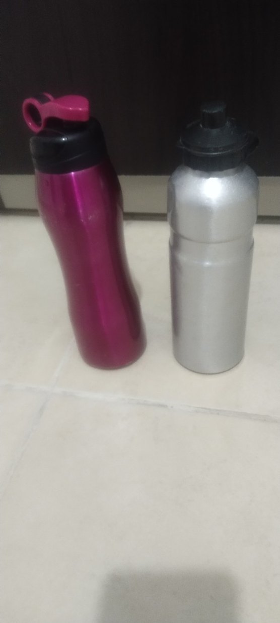 Renkli Pembe Çocuk Termos Şişesi - Görsel 2