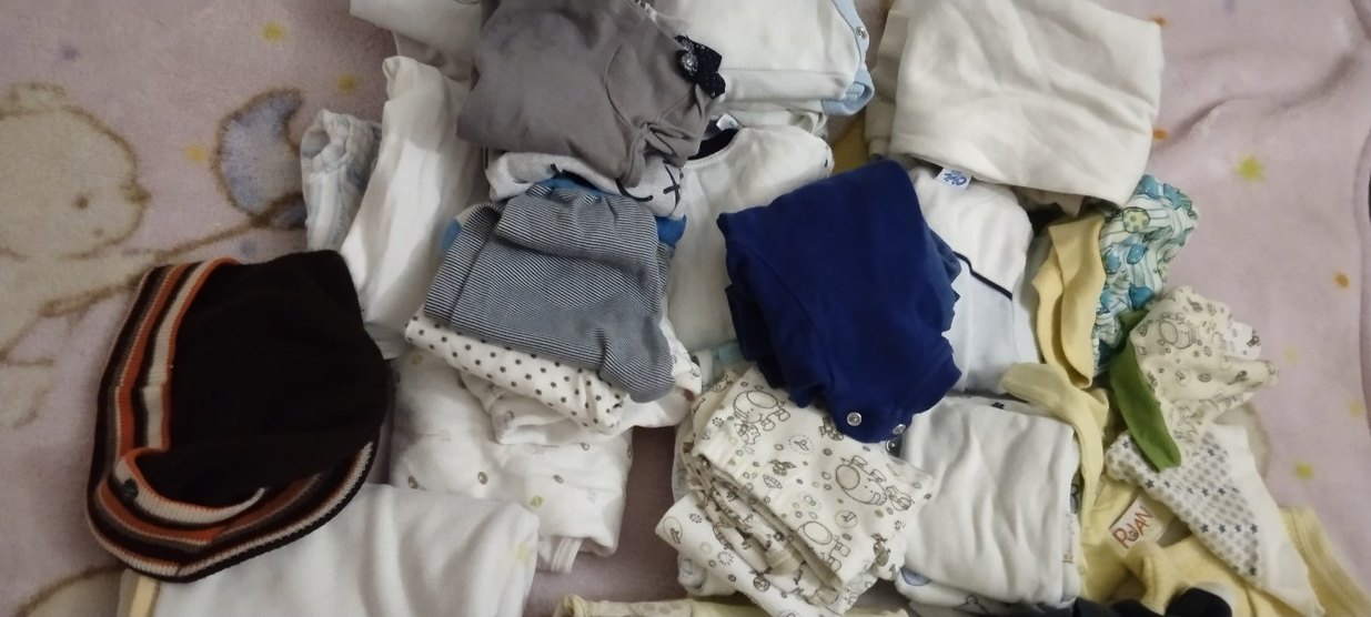 Bebek Baskılı Pamuklu Tulum toplu bebek kıyafetleri - Görsel 2