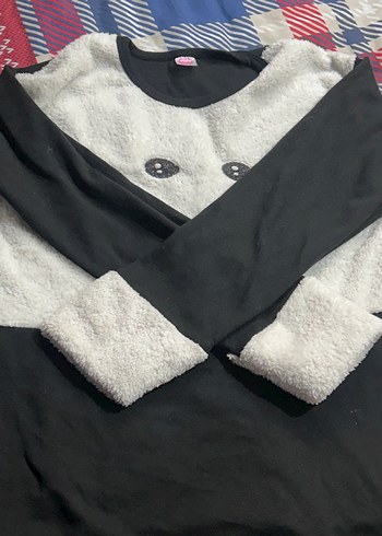 Peluş pijama takımı - Görsel 2