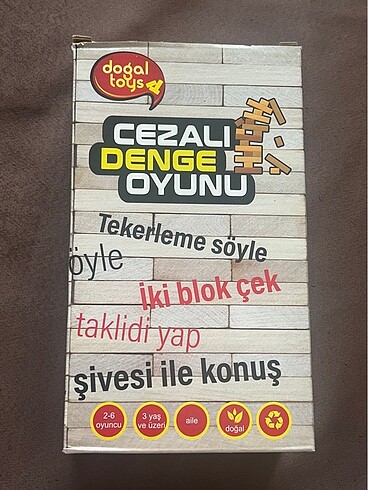 Jenga oyunu