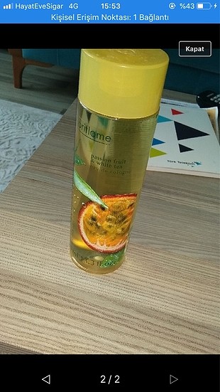 Oriflame Kolonya