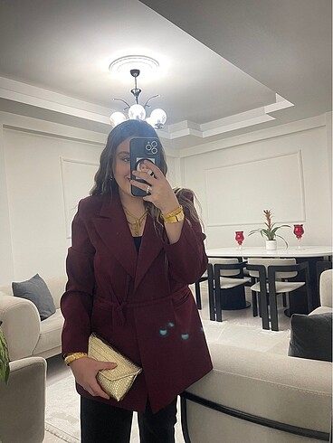 Bordo ceket