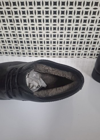 Hakiki deri kürklü bot - Görsel 2