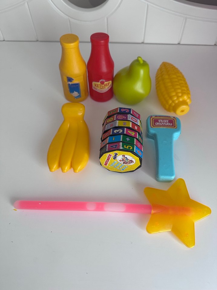 Renkli Plastik Oyuncak Seti - Görsel 2